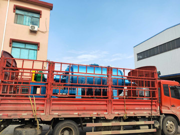 甘肃某农业科技有限公司订购的金陵3000L真空耙式干燥机已发货